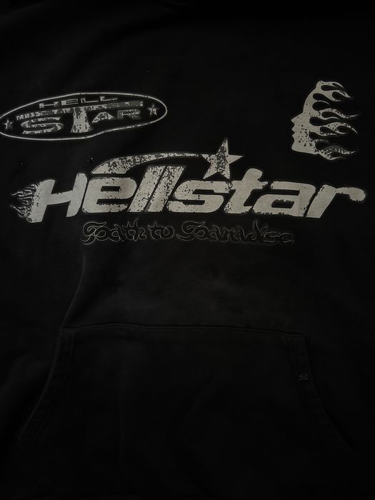 Худи, Толстовка Hellstar винтажная