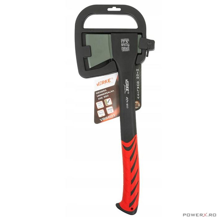 Topor universal pentru tamplarie, maner cauciucat, 950G, Verke