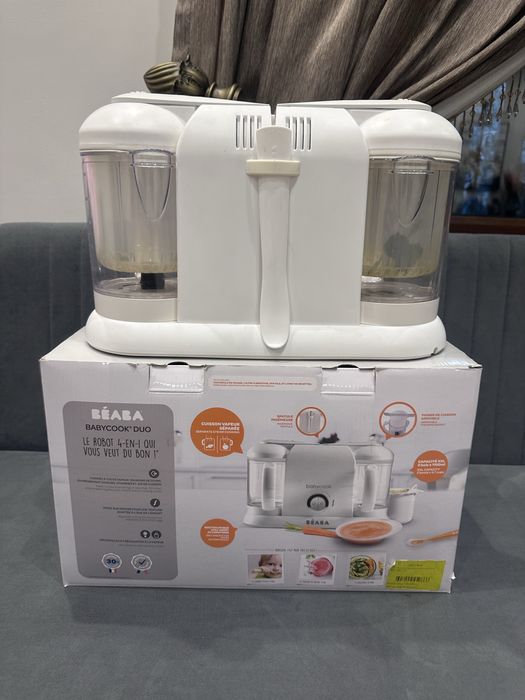 Пароварка Beaba Babycook Duo 2.2 л. белый, прозрачный 5.0