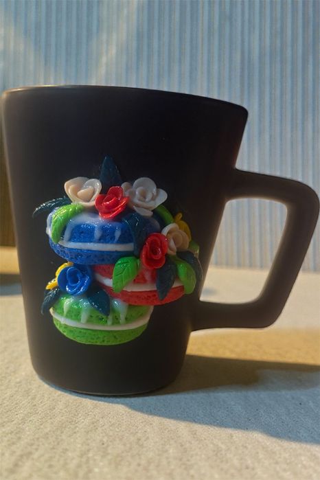 Căni decorate cu lut polimeric