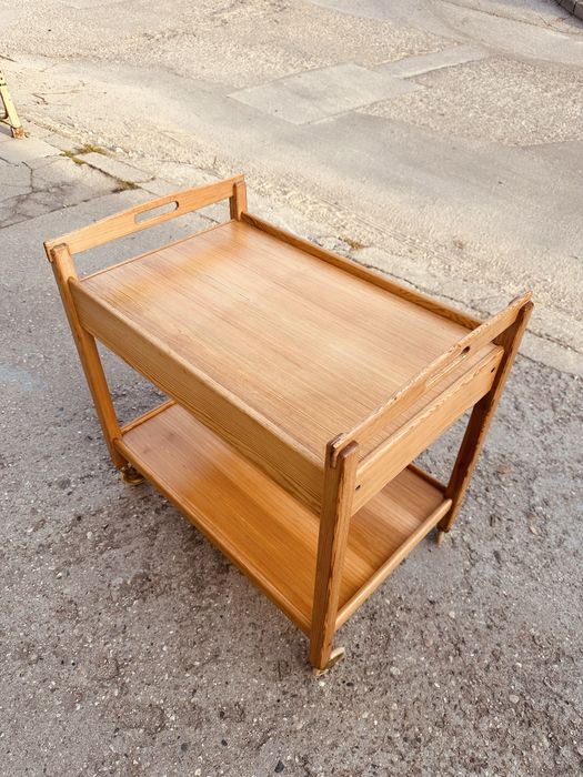 Винтидж шведска сервизна количка – 60-те години