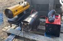 Incalzitor pe CLU  pentru hale  BAHCO 080