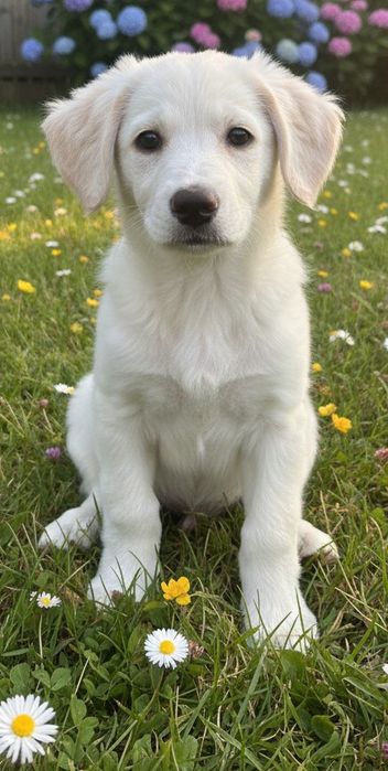 Мальчик 2 месяца метис самоеда