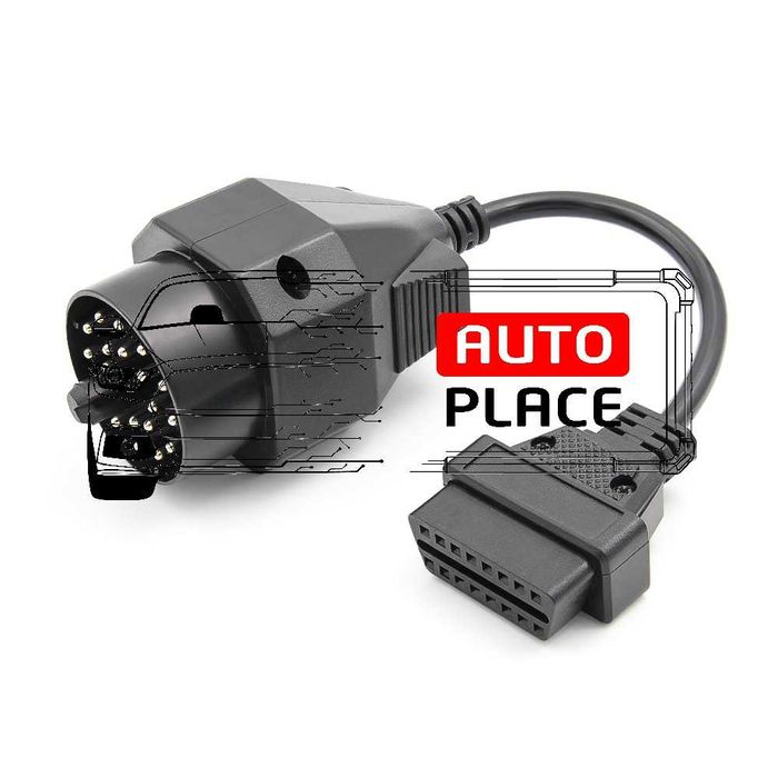 Кабел / Преходник / Адаптер за BMW 20 Pin БМВ 20 Пин Delphi Autocom