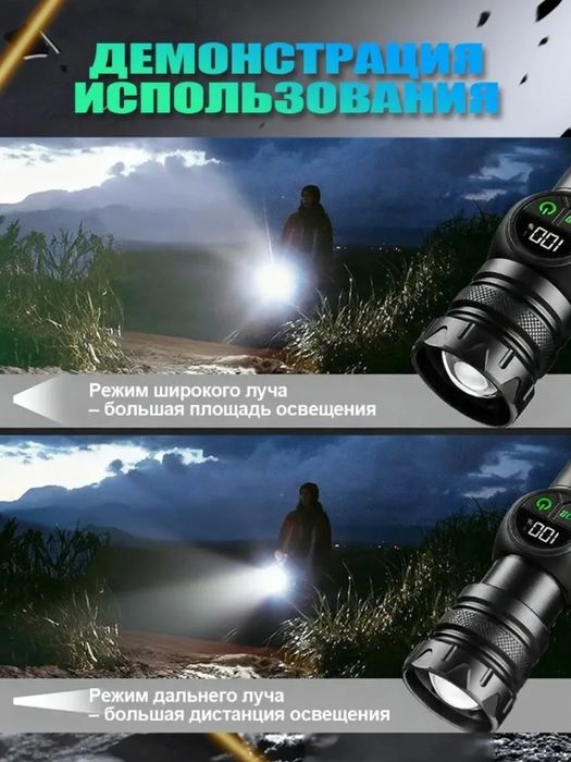 Мощный Лазерный Фонарик.