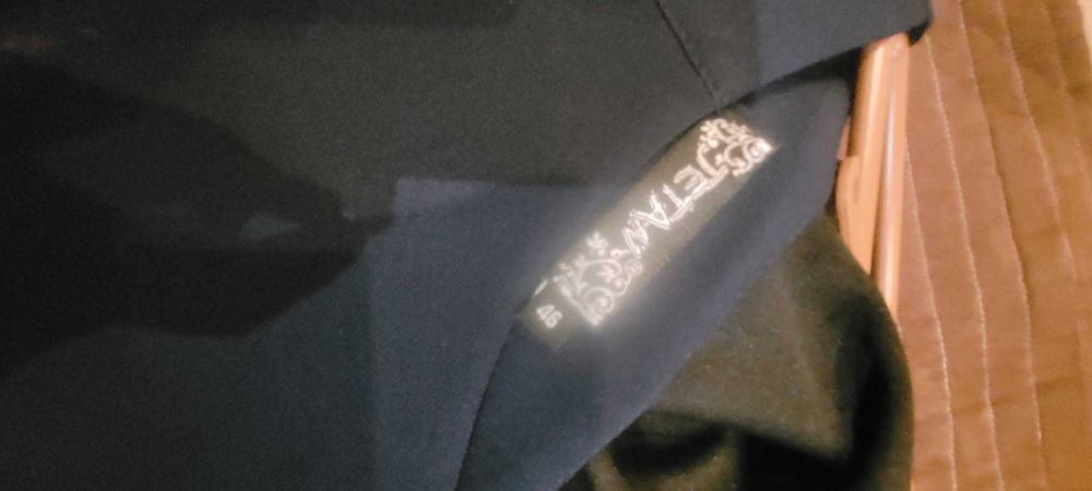 Тъмносиня официална рокля с дантела