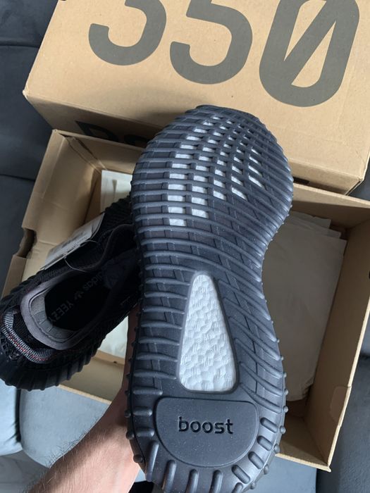 Yeezy 350v2 black reflective