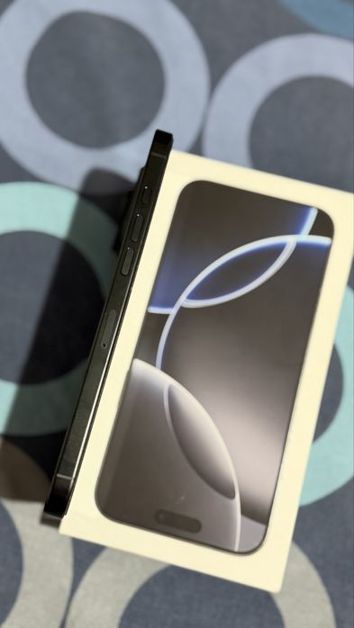 Iphone 16 pro max black titanium