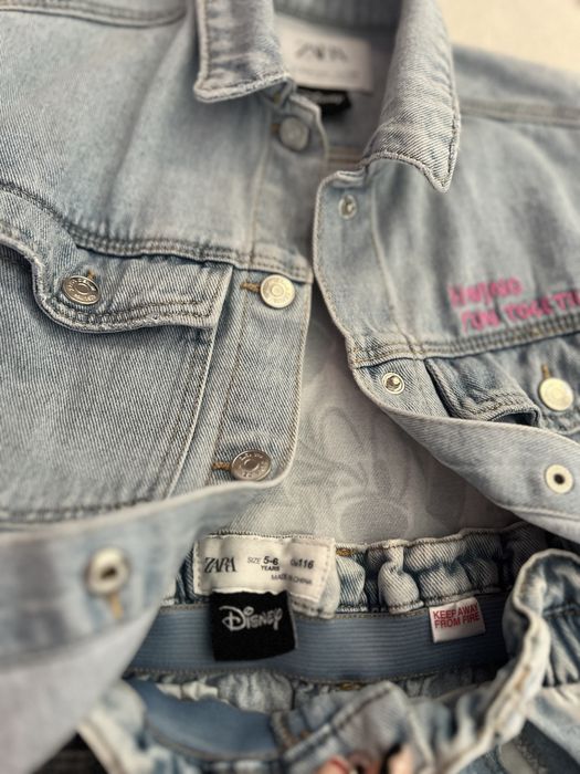 Дънком комплект Zara Minnie Mouse 116 за момиче