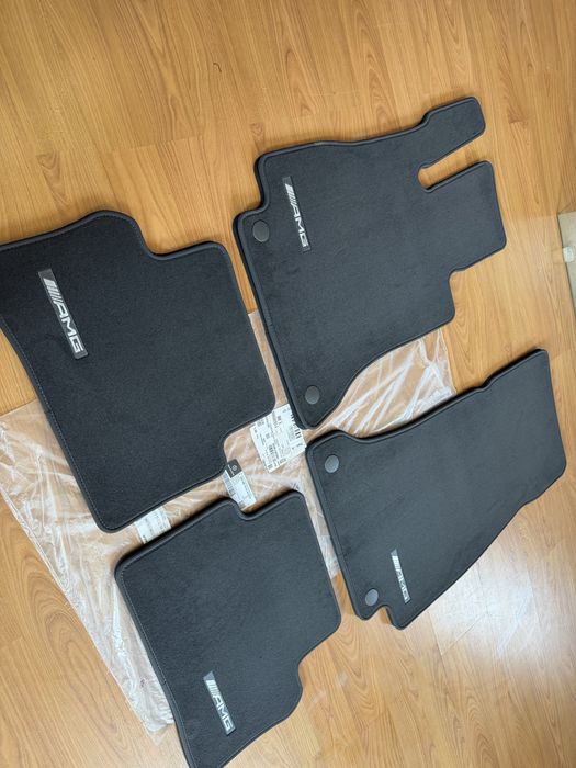 Set Covorase Noi velour originale Mercedes Benz CLS W257 model 2018-2024 Mercedes E class W213 2016+