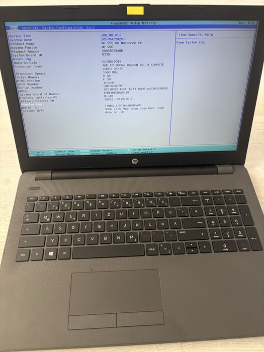 Laptop HP 255 G6