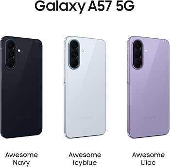 НОВ! Samsung Galaxy A57 5G 256GB 8RAM Navy / Gray / Icyblue / Lilac 2г. Гаранция!