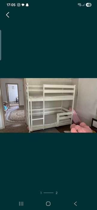 Продам двухъярусный кровать
