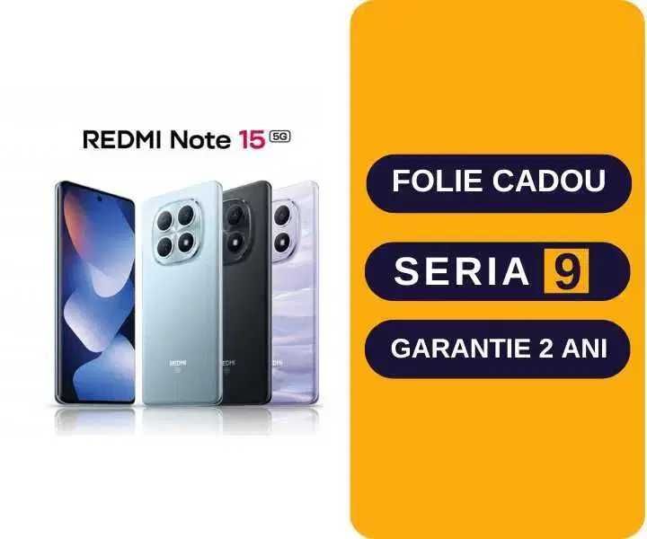 Redmi Note 15 5G / 256gb / Garantie 2 Ani / Seria9.ro