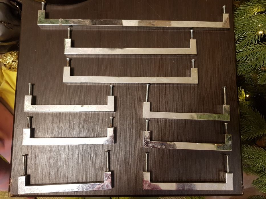 Мебельные ручки 9шт.