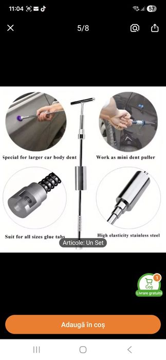 Scule kit reparatii tinichigerie * Livrare gratuită !!!