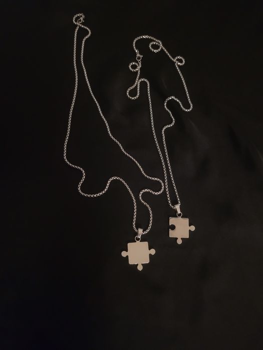 Colier cupluri piese de puzzle