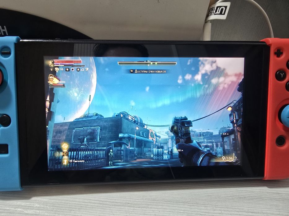 Приставка Nintendo switch +60 игр полный комплект