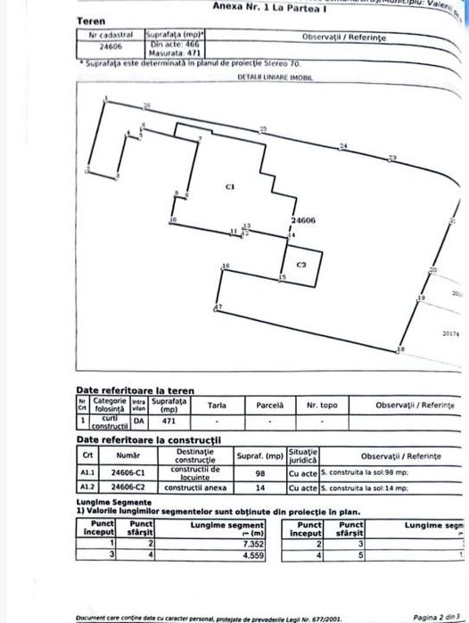 Casa Cu Teren 471 Mp -Ideal  Pentru Locuit Sau Investitie.