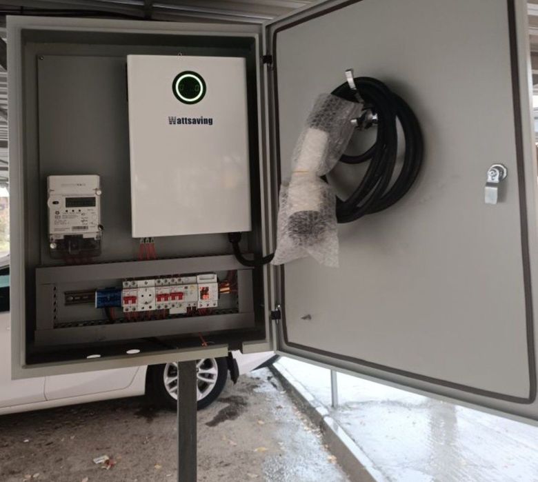 Установка Зарядка для электромобиля