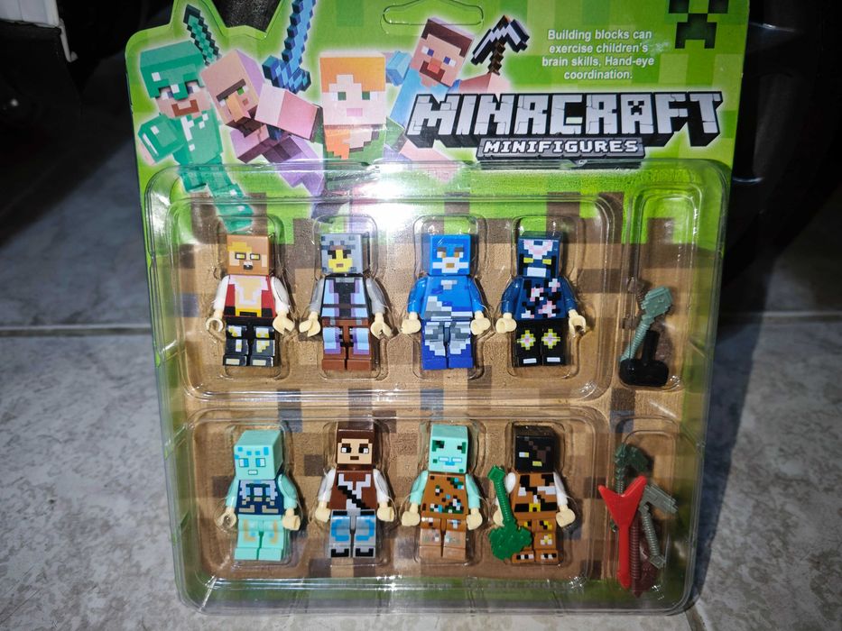 Комплект фигурки Майнкрафт, Minecraft фигурки