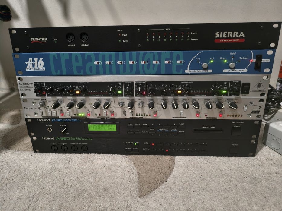 Roland , Focusrite, Creamware, - Studio vintage