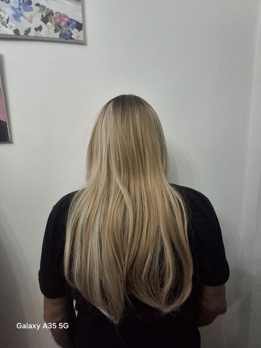 Парик шиньон,  готовая укладка