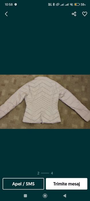 Haina / geaca fas dama, cambrata,
märimea M 38-40
70 lei