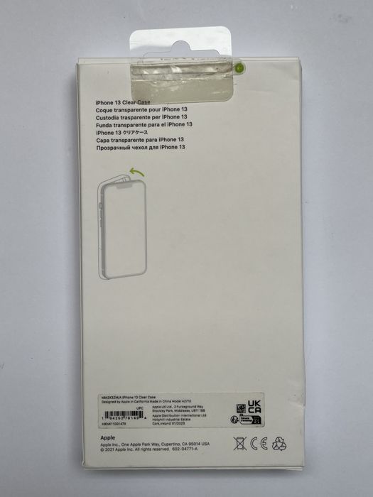 Apple iPhone 13 Clear Case - A2710 (2бр.)
