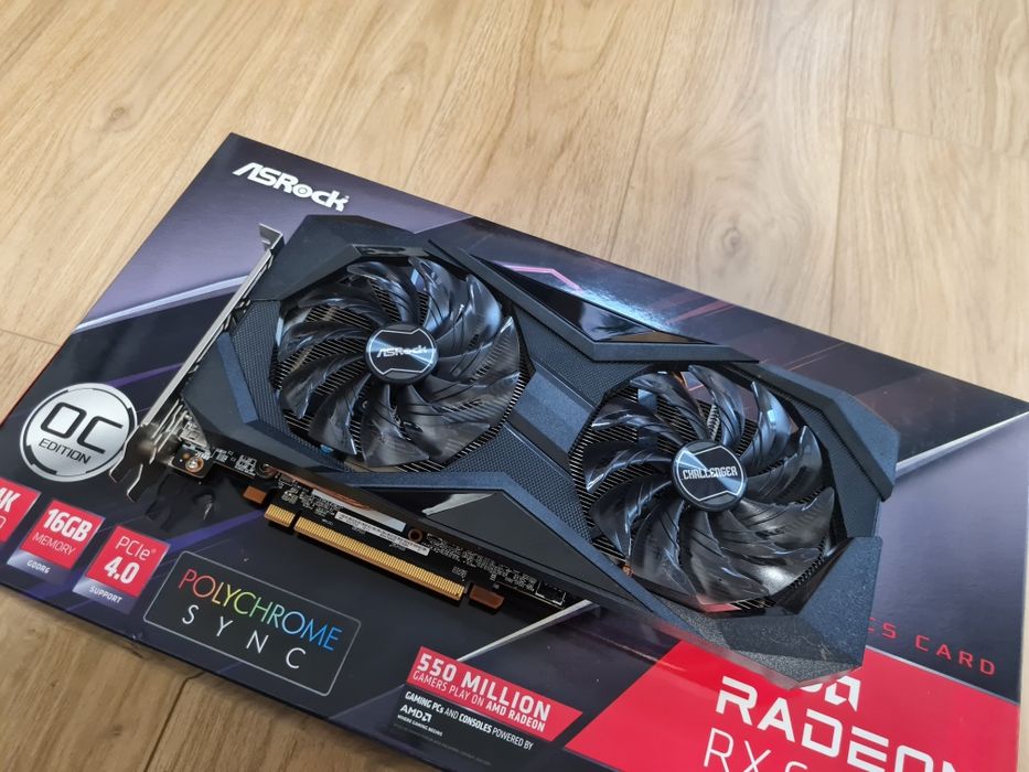 Видеокарта  Asrock RX 6600 Challenger