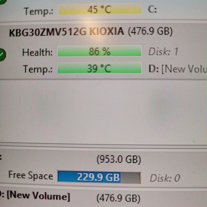 SSD 500GB Kioxia