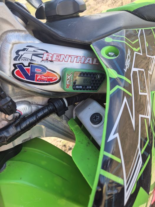 Кавазаки КХ450f 2022г на 85мч.Мотора е като нов.Много туниг