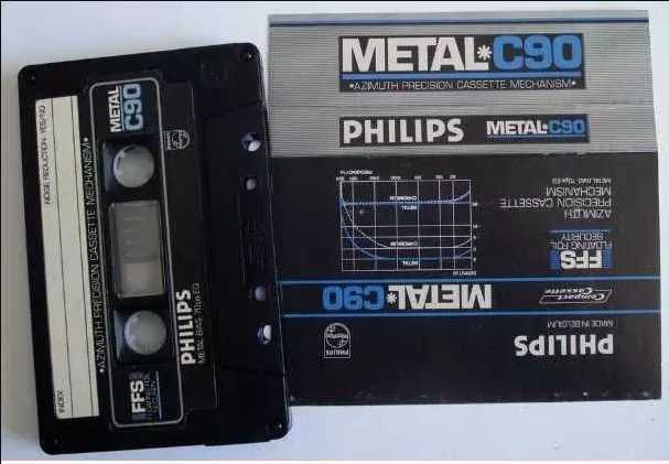 Аудиокассета «Philips Metal — C90» (IV-тип)