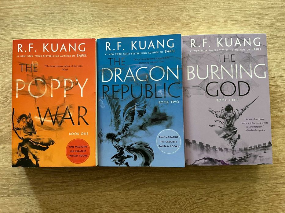 The Poppy War трилогия, на английски, перфектно състояние