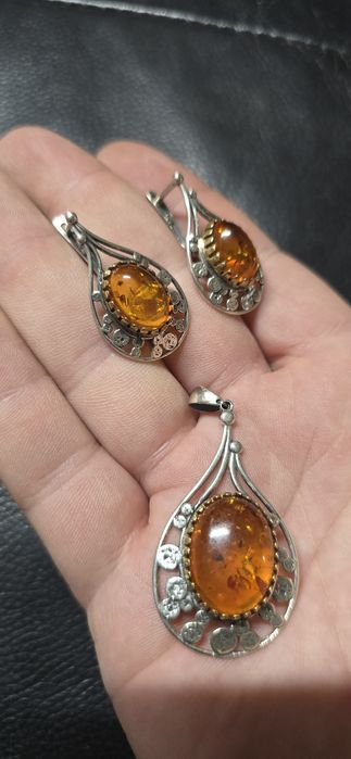 Set argint chihlimbar