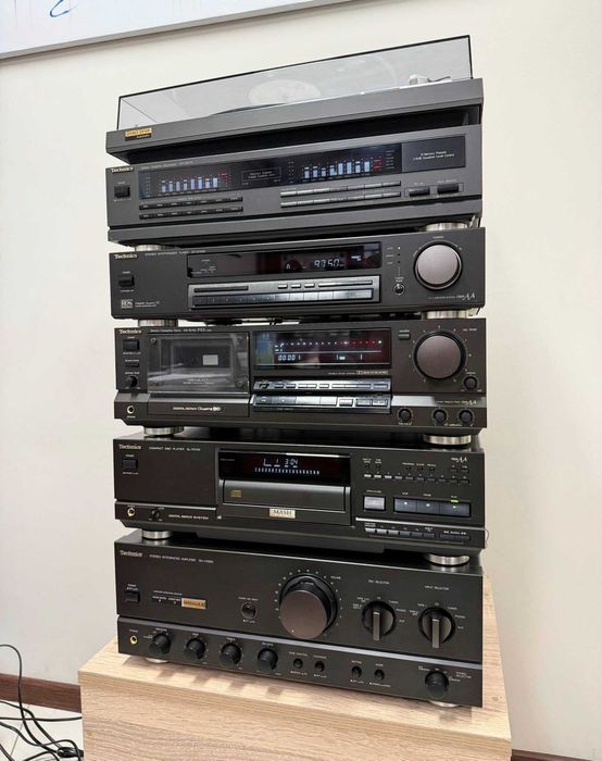 ТОП аудио сет TECHNICS - class AA - Усилвател, Дек, CD, тунер и др.