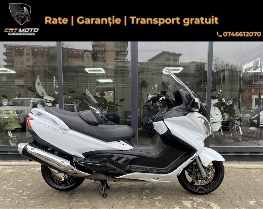 Suzuki Burgman 650 cc - Garantie - Transport Gratuit -