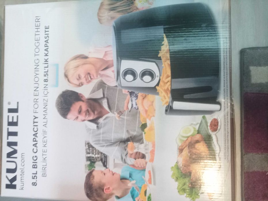 AirFryer Kumtel HAF-03 /8.5L 1800W /up to 200 degrees /60min.time