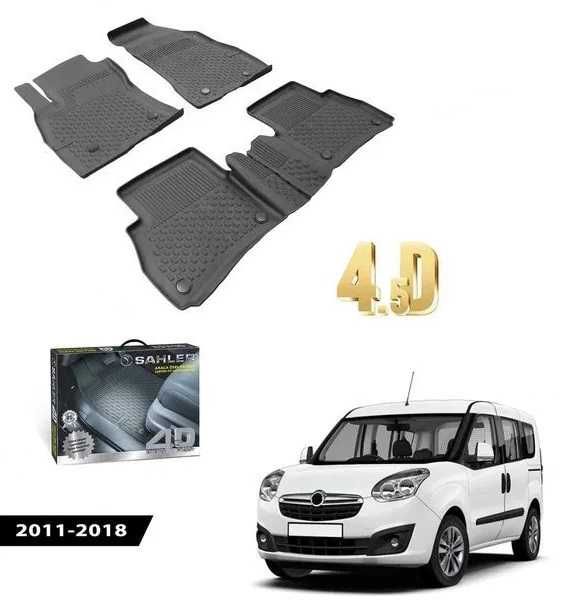 Гумени стелки за ОПЕЛ КОМБО D 2011-2018 / OPEL COMBO D 11-18 SAHLER