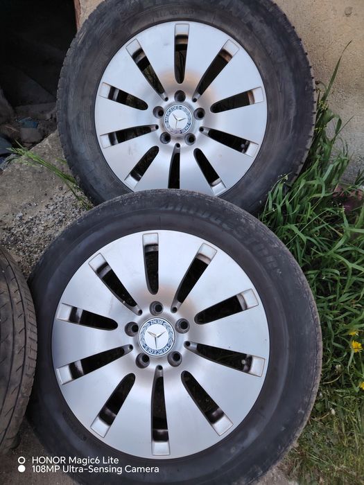 Vând jante mercedes 5x112