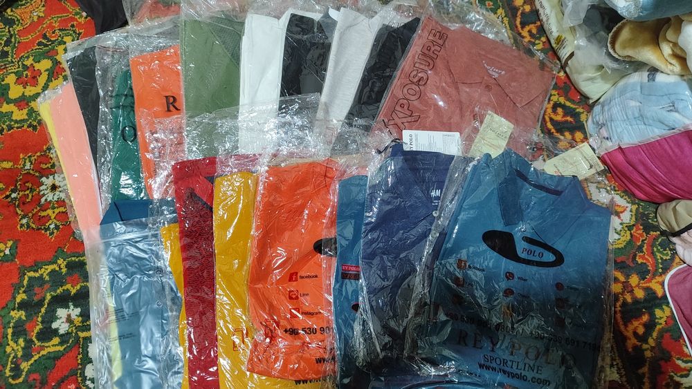 Распродажа турецкой одежды футболки Chegirmalar futbolka, finkalar.