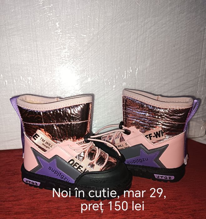 Încălțăminte pentru fete 28-31