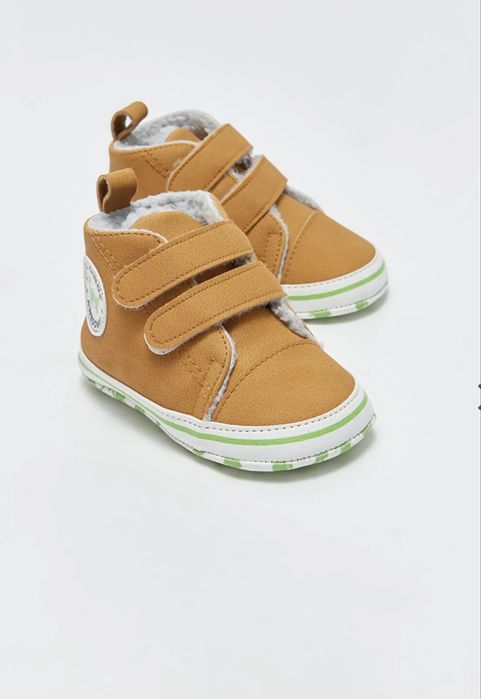 Утеплённые пинетки 16р 10,5см