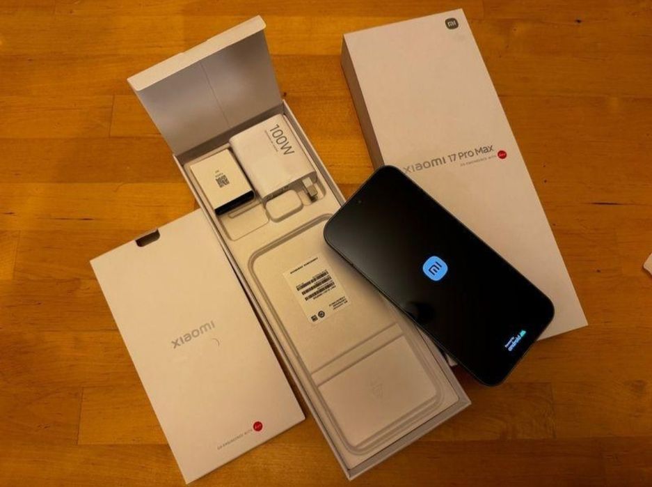 Xiaomi 17 Pro Max 16GB+16GB/1TB Black (SROCHNO aqsha kerek)