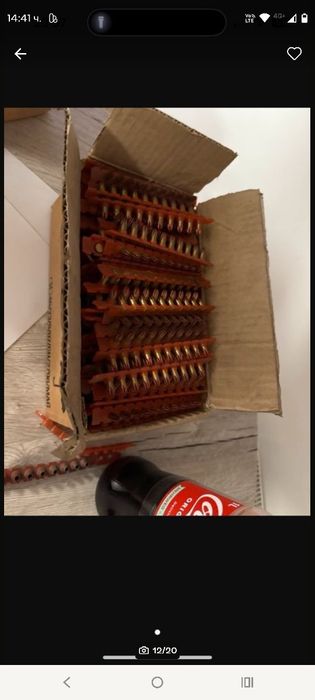 Hilti заряди 6.8/18, 6.8/11 и пирони X-ENP