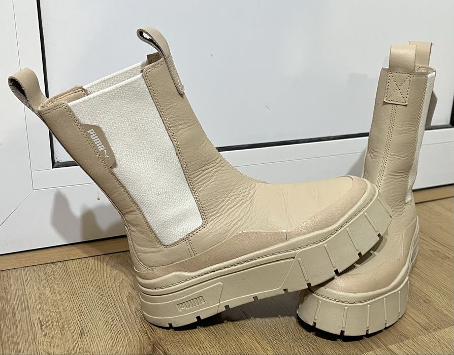 Puma бежови обувки