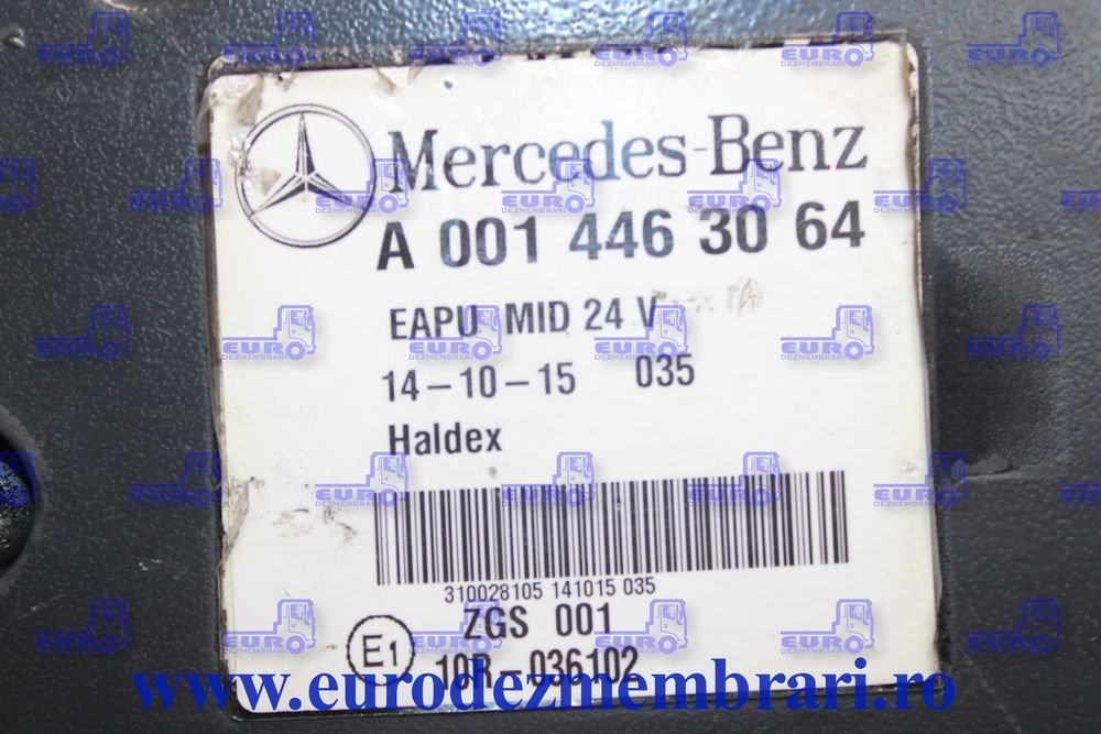 supapa refulare mercedes actros mp4 a0014463064
