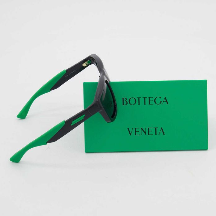 Bottega Veneta BV1233S мъжки очила черни зелени - нови