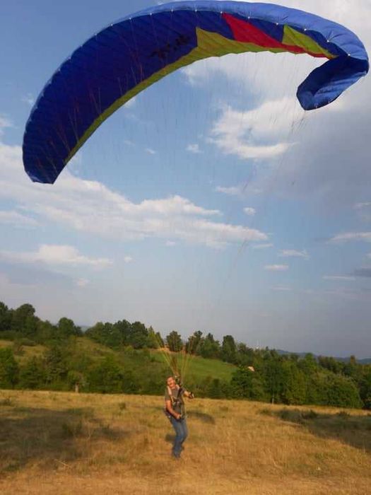 parapanta pentru antrenament la sol