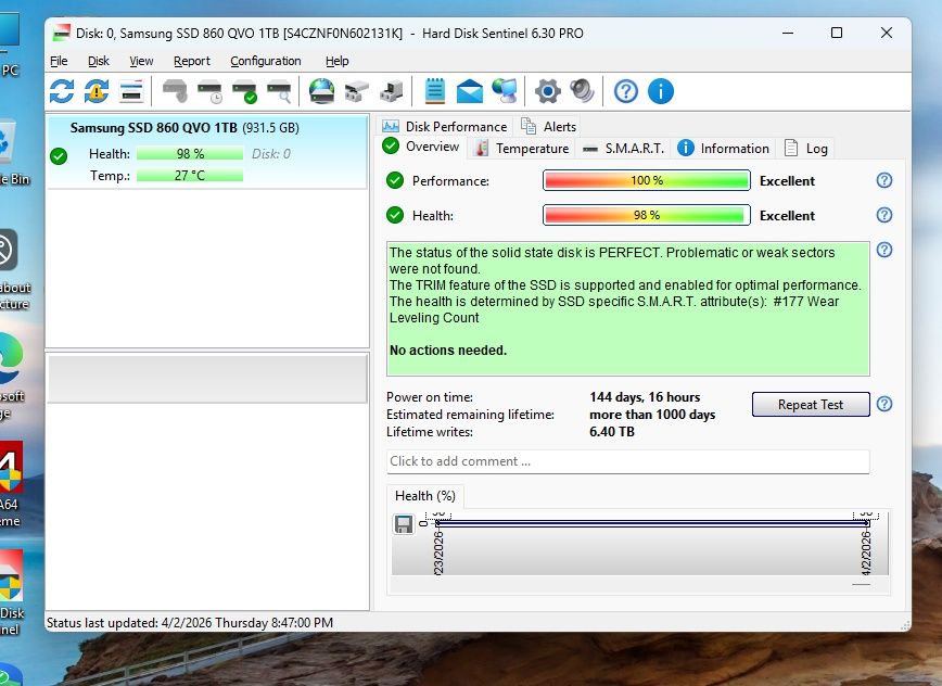 SSD 1TB Samsung si Crucial
